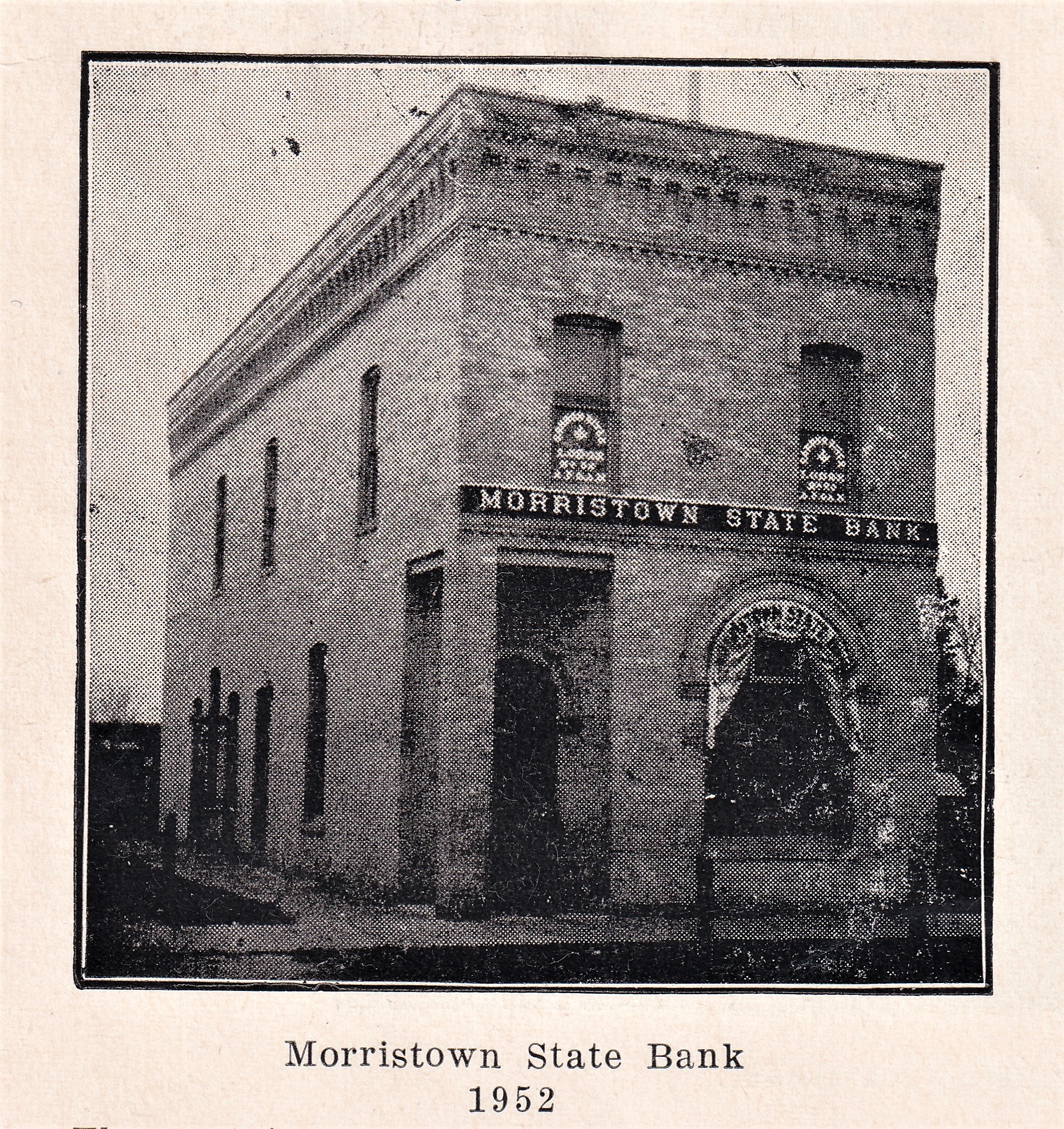 The Bank in 1952
